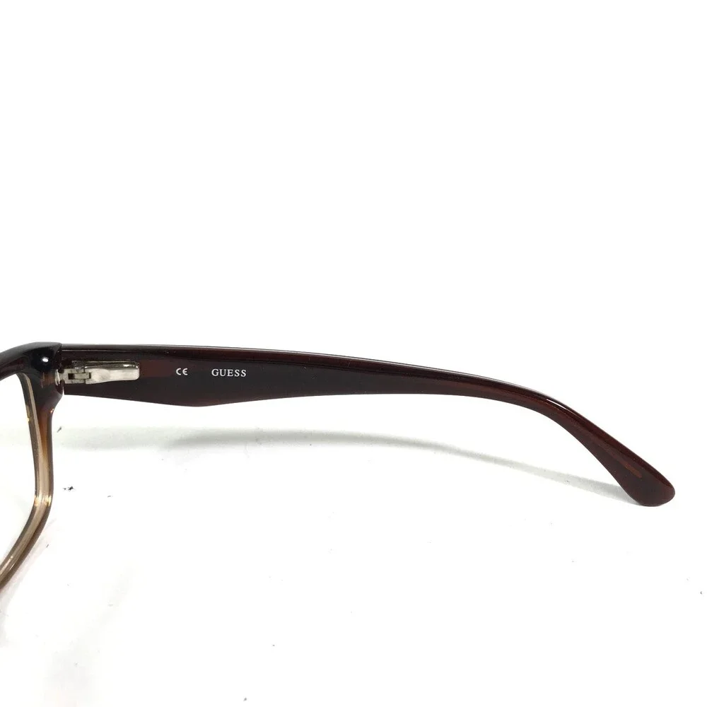 Guess Eyeglasses Frames GU2423 BRN Brown Fade Cat Eye Snakeskin 49-15-135